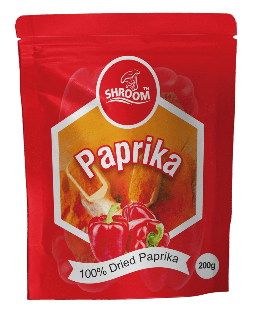 Paprika powder in large pouch