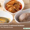 Traditional Nigerian swallow meal illustrating the glycemic effect of Nigerian swallows