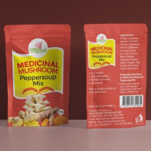 Medicinal Mushroom Peppersoup Mix large spice pouch