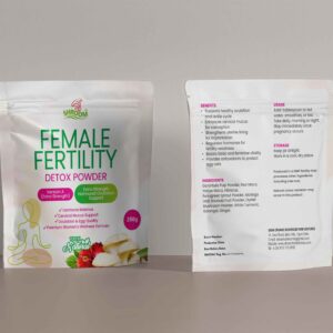 Female Fertility Detox Powder – Extra Strength Hormonal Support
